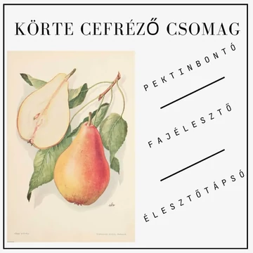 Körte cefre készítő alapcsomag