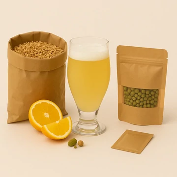 Sörfőző csomag Hoegaarden White 15L
