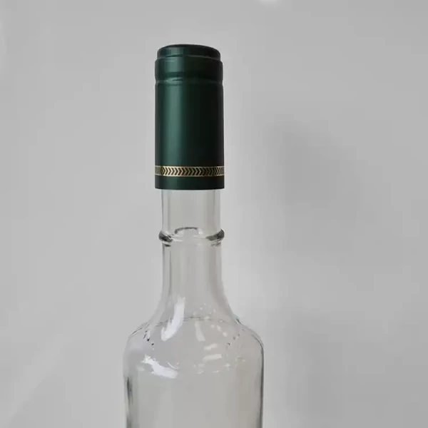 Hőzsugor-fólia / Zöld arany sormintával kapszula